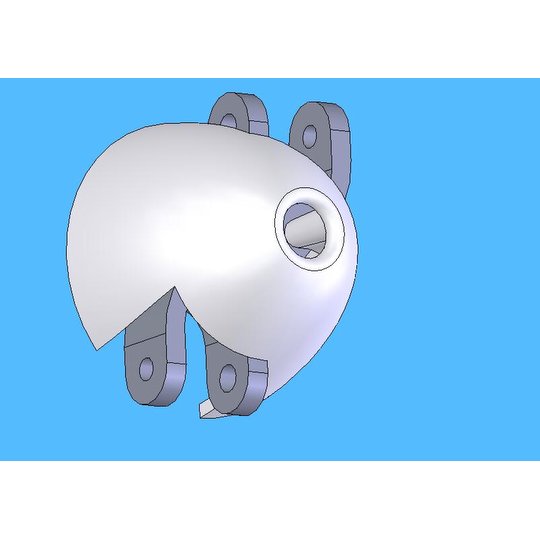 30mm HyperSpinner Power for 4mm shaft (HYPERSPIN-30-4-PWR)