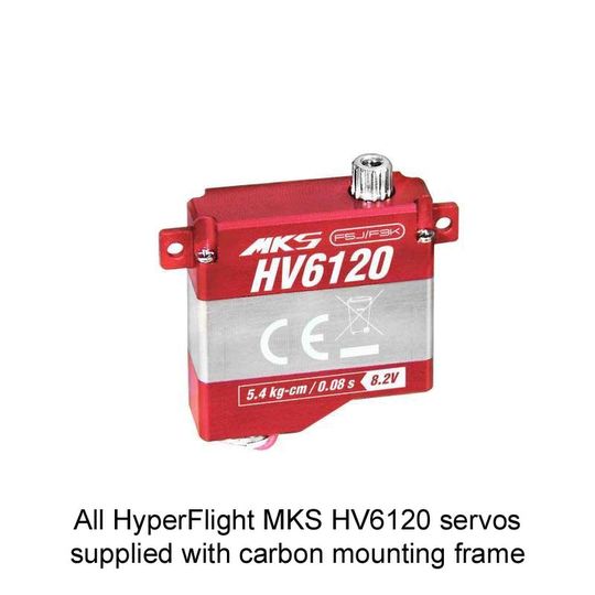 MKS HV6120 Wing Servo - 5.4Kg.cm 0.08s 11.0g 8mm (MKS-HV6120)