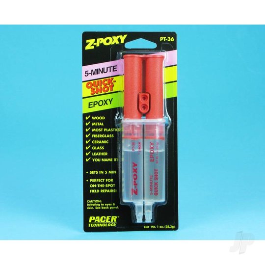 PT36 Z-Poxy 5 Minute Epoxy 25ml Syringe (PT36)