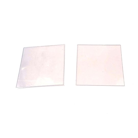 Vladimir's Models Clear Flat Servo Cover (2) (VM-CLEAR-COVER)